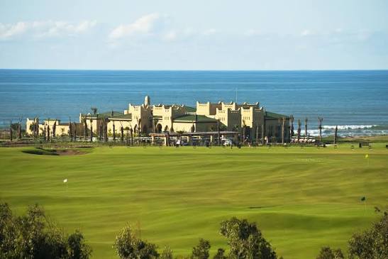 Mazagan Golf Club near El Jadida — Atlantic links-style golf with coastal wind and ocean scenery